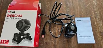 webcam van Trust Exis, , met clip, 3 x gebruikt beschikbaar voor biedingen