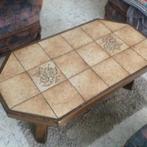 Antieke masief  eiken salon tafel, Antiek en Kunst, Ophalen of Verzenden