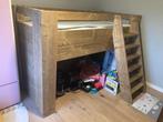Halfhoogslaper steigerhout met lattenbodem, Kinderen en Baby's, Ophalen, Gebruikt, Halfhoogslaper