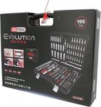 KS Tools Complete gereedschapskist met dopsleutels 195 stuks, Verzenden, Nieuw