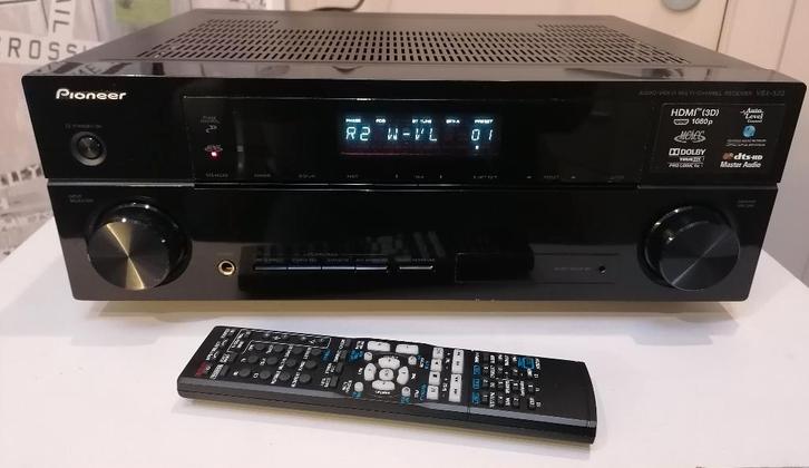 Pioneer VSX-520 + afstandsbediening, Audio, Tv en Foto, Versterkers en Ontvangers, Zo goed als nieuw, 5.1, 120 watt of meer, Pioneer