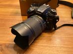 Nikon D7200 + Zoom 18-140 stabilisé, Gebruikt, Spiegelreflex, Ophalen of Verzenden, Nikon