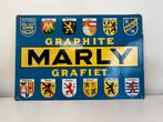 MARLY ancienne enseigne publicitaire originale 1963, Utilisé, Enlèvement ou Envoi, Panneau publicitaire