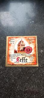 Oud bieretiket Leffe br Abbaye de Dinant, Verzamelen, Biermerken, Ophalen of Verzenden, Zo goed als nieuw, Leffe