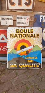 Niet gebruikelijk emaille bord met nationale bal, Ophalen