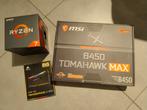 Ryzen 7 2700x/MSI Tomahawk max B450/Corsair 16gb RGB, Computers en Software, Processors, Ophalen of Verzenden, Zo goed als nieuw