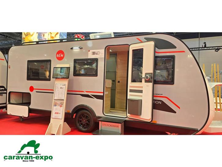 STERCKEMAN OPEN EDITION 540 CP, Caravans en Kamperen, Caravans, Bedrijf, tot en met 4, 1250 - 1500 kg, Sterckeman, 5 tot 6 meter