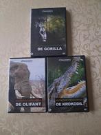 Lot 3 nieuwe dvd's discovery channel bedreigde diersoorten., Enlèvement ou Envoi, Neuf, dans son emballage