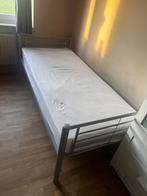 IKEA-bed met boxspring en matras, Huis en Inrichting, Slaapkamer | Bedden, Ophalen, Gebruikt, 90 cm, Eenpersoons