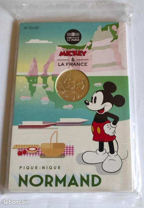 Pièce 10 euro6666 en argent Mickey Normand, Timbres & Monnaies, Monnaies | Europe | Monnaies euro, Série, 10 euros, France, Argent