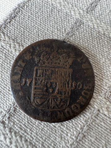 Munt 1790 vermoedelijk Liard maar ben niet zeker (273) beschikbaar voor biedingen