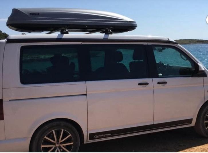 Thule dakdragers met verlaagde dakdragers voor Vw California, Auto diversen, Dakkoffers, Zo goed als nieuw, Ophalen