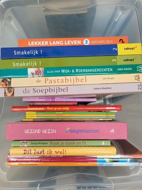 Kookboeken 1€/boek of goed bod, Boeken, Stock en Verzamelingen, Gelezen, Eten en Koken, Ophalen of Verzenden