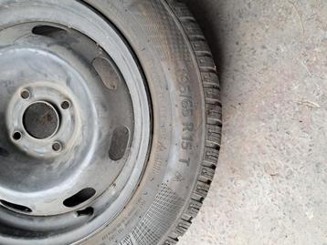 4 Continental Wintercontact 195/65 R15 T winterbanden  beschikbaar voor biedingen