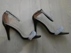 Sexy Party High Heels Lederlook Zwart Maat 41, Zwart, Ophalen of Verzenden, Zo goed als nieuw, Schoenen met hoge hakken