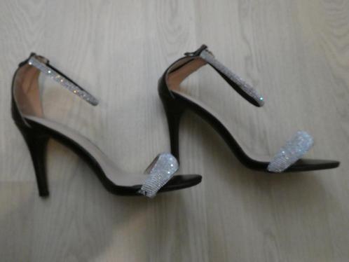 Sexy Party High Heels Lederlook Zwart Maat 41, Kleding | Dames, Schoenen, Zo goed als nieuw, Schoenen met hoge hakken, Zwart, Ophalen of Verzenden