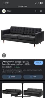 Canapé en cuir IKEA, Enlèvement