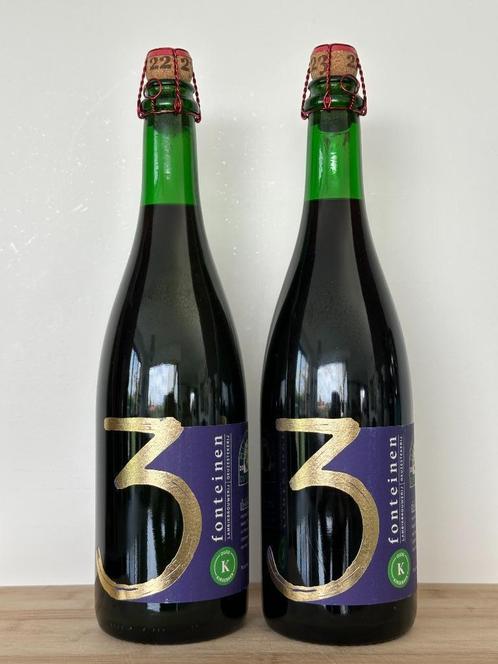 3 Fonteinen Oude Kirsebær - Mikkeler MBCC (2 flessen), Verzamelen, Biermerken, Nieuw, Flesje(s), Overige merken, Ophalen of Verzenden