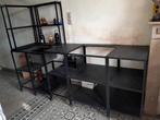 Keukenkasten zwart ikea ENHET, Huis en Inrichting, Ophalen, Zwart