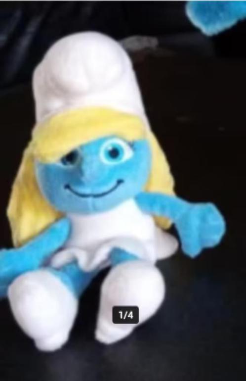 Smurfen : 3 knuffels, 1 boek en popjes 1-3€/stuk, Verzamelen, Smurfen, Gebruikt, Poppetje, Figuurtje of Knuffel, Verschillende Smurfen