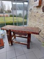 Houten werkbank, Ophalen