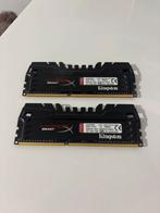 2 DDR3 RAM-sticks van 8 GB (2x4 GB), 1600 MHz, 8 GB, DDR3, Ophalen of Verzenden, Zo goed als nieuw