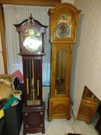 2 horloges grand-père, la plus haute 207 cm, l'autre 194 cm, Antiquités & Art, Enlèvement