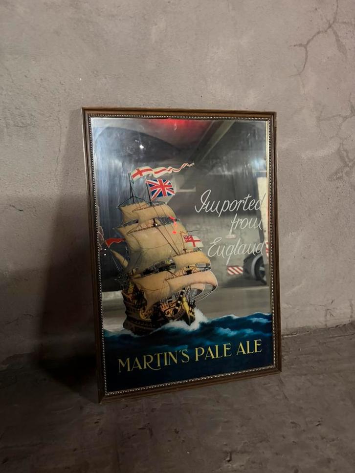 Martin’s Pale Ale wanddecoratie – vintage reclame in kader, Huis en Inrichting, Woonaccessoires | Wanddecoraties, Zo goed als nieuw