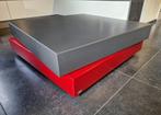 Leolux Trovo salontafel 1 x 1 meter, Ophalen, Gebruikt, 50 tot 100 cm, Vierkant