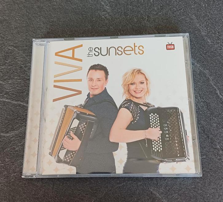 cd viva the sunsets, Cd's en Dvd's, Cd's | Nederlandstalig, Zo goed als nieuw, Levenslied of Smartlap, Verzenden