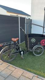 Troy electrische bakfiets, Fietsen en Brommers, Fietsen | Bakfietsen, Ophalen, Gebruikt