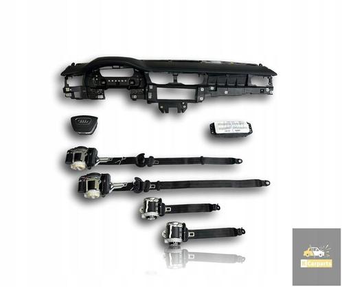 DASHBOARD CONSOLE SET AIRBAG AUDI A6 A7 C8 GLAD LEER ZWART, Auto-onderdelen, Overige Auto-onderdelen, Audi, Gebruikt
