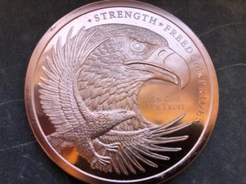 USA Golden State Mint - American Eagle - 5 oz copper beschikbaar voor biedingen