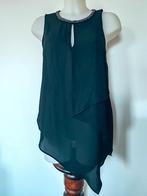 Jennifer Lopez Top asymétrique Drapé fluide en voile t. M, Enlèvement ou Envoi, Comme neuf