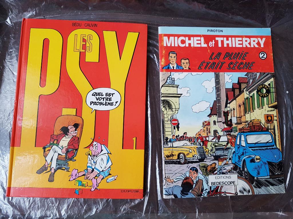 Lot de 3 BD : Piroton, Bedu, Eleuteri Serpie, Ophalen of Verzenden, Gelezen