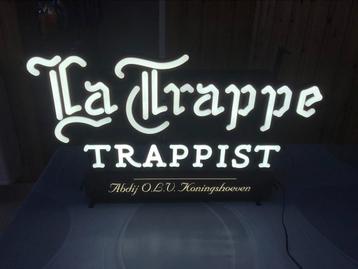 Publicité LED La Trappe Trappist, Enlèvement, Utilisé, Table lumineuse ou lampe (néon)