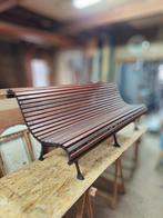 Banc de jardin en bois et fonte, Tuin en Terras, Tuinbanken, Ophalen, Nieuw, Hout