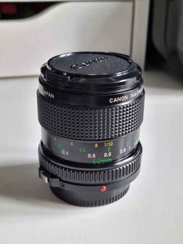 Canon FD 50mm f3.5 macro 1:1 - NIEUWSTAAT! => €49 beschikbaar voor biedingen