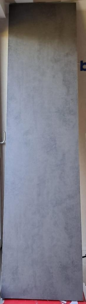 Te koop: nieuw keukenwerkblad 264 cm x 65 cm donkergrijs, Huis en Inrichting, Keuken | Keukenelementen, Nieuw, 200 cm of meer