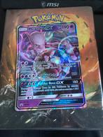 Mewtwo gx black star sm196 jumbo, Ophalen of Verzenden, Zo goed als nieuw, Losse kaart