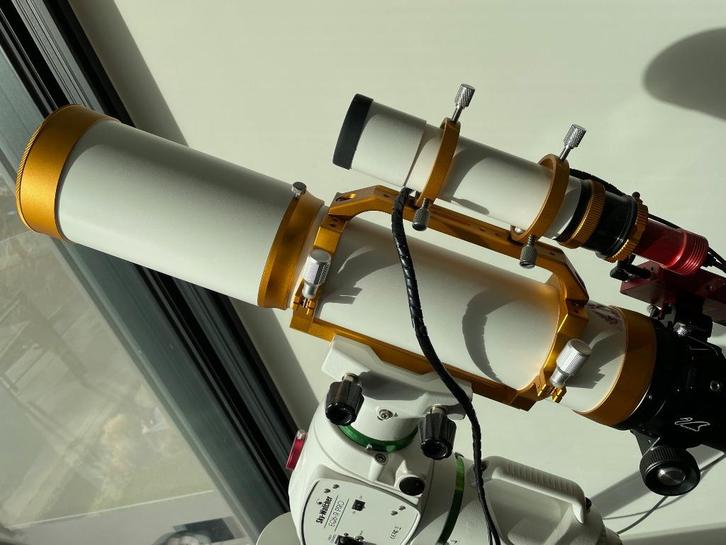 William Optics GT102, Audio, Tv en Foto, Optische apparatuur | Telescopen, Zo goed als nieuw, Lenzentelescoop (refractor), 80 tot 200 mm