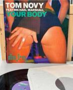 TOM NOVY feat MICHAEL marshall - Your Body Vinyl LP 3-track, Cd's en Dvd's, Ophalen of Verzenden, Zo goed als nieuw, 12 inch