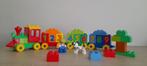 Duplo - trein cijfers, Kinderen en Baby's, Speelgoed | Duplo en Lego, Ophalen of Verzenden, Gebruikt, Duplo