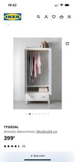 Penderie IKEA blanche, Comme neuf