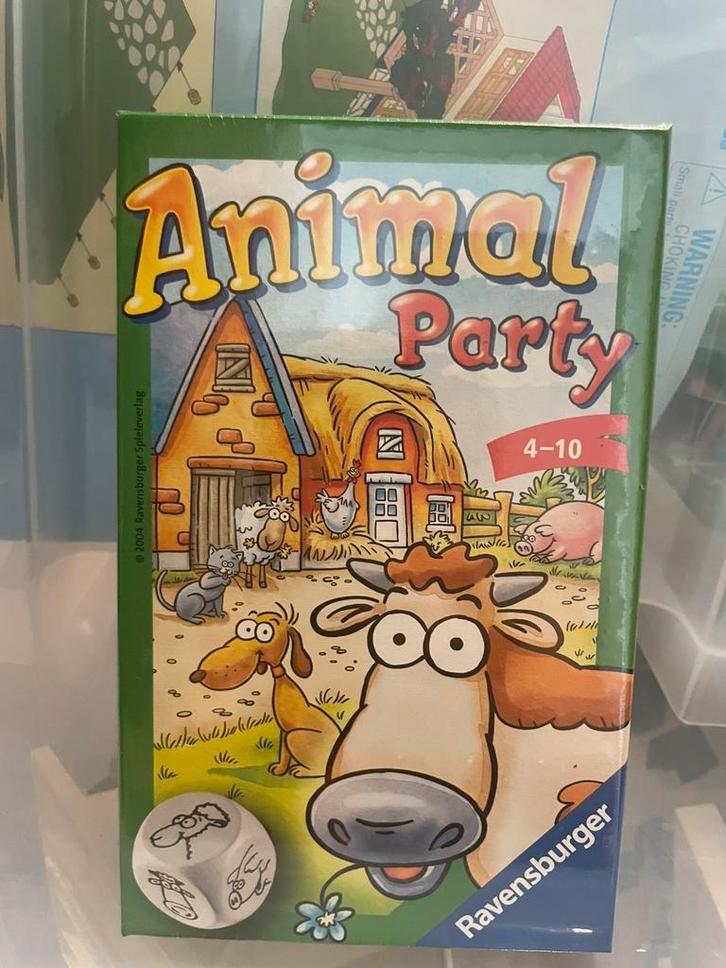 animal party, Hobby en Vrije tijd, Gezelschapsspellen | Kaartspellen, Zo goed als nieuw, Ophalen