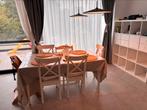 SALLE A MANGER EXTENSIBLE  + 4 Chaise blanche, Huis en Inrichting, Ophalen, Zo goed als nieuw