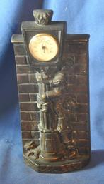 plaque régule cuivré  thermomètre réverbéré et galopins, Enlèvement ou Envoi