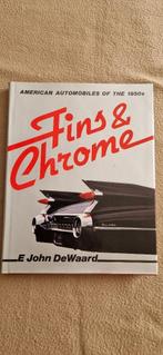 American Automobiles of the 50's : Fins & Chrome, Comme neuf, E.John De Waard, Amerikaanse oldtimers van 1950, Enlèvement ou Envoi