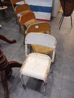 Vintage kleuter school stoelen, Ophalen