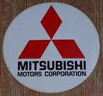 Vintage sticker Mitsubishi Motors retro autocollant, Collections, Autocollants, Comme neuf, Voiture ou Moto, Enlèvement ou Envoi